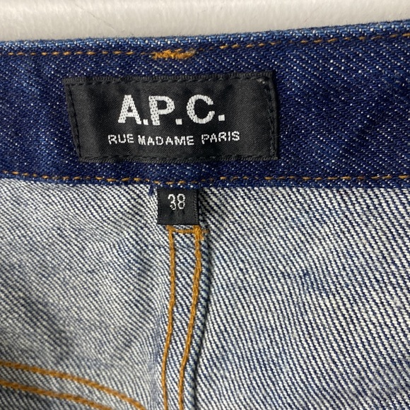 A.P.C Denim Skirt size 38 - Picture 3 of 5